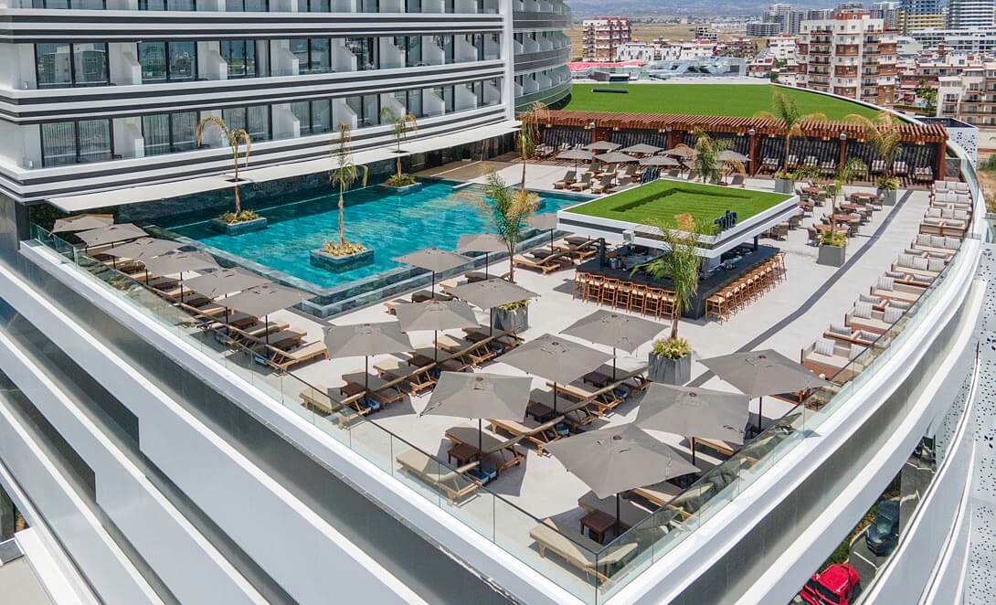 grand sapphire pool view famagusta