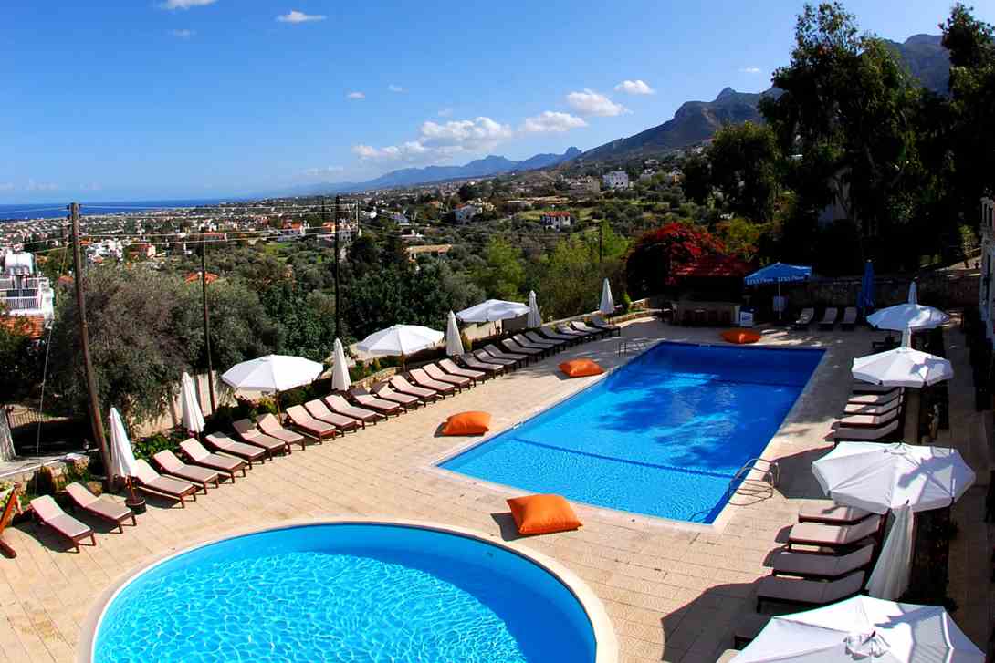 bellapais monastery village pool