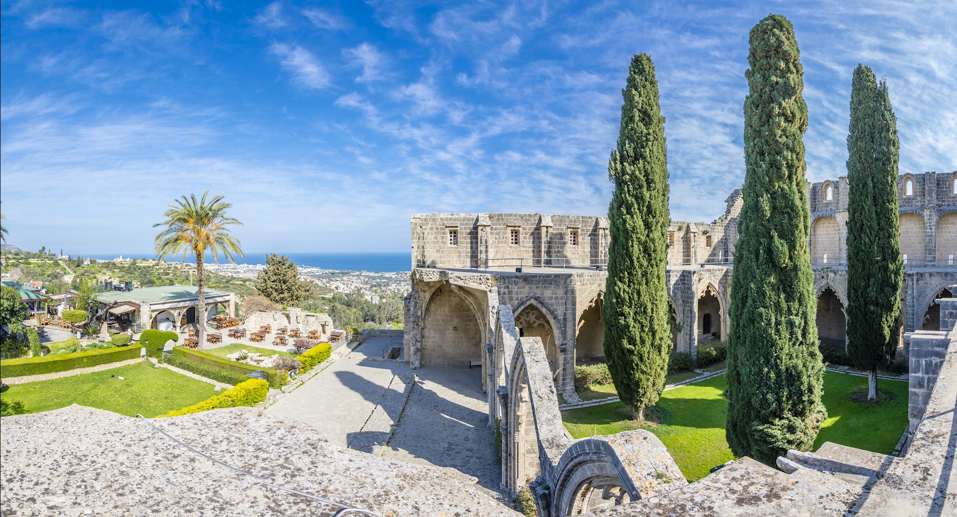 Bellapais Monastery can be found just outside of Girne