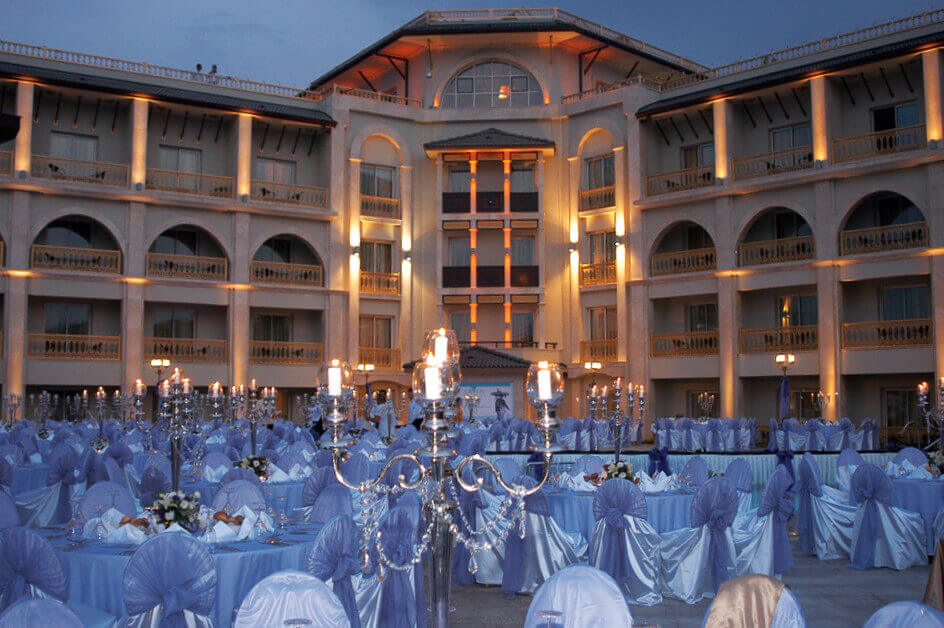 savoy ottoman banquet wedding dinner north cyprus