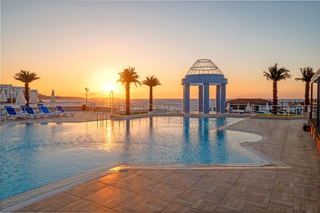 63 dome hotel outdoor pool kyrenia